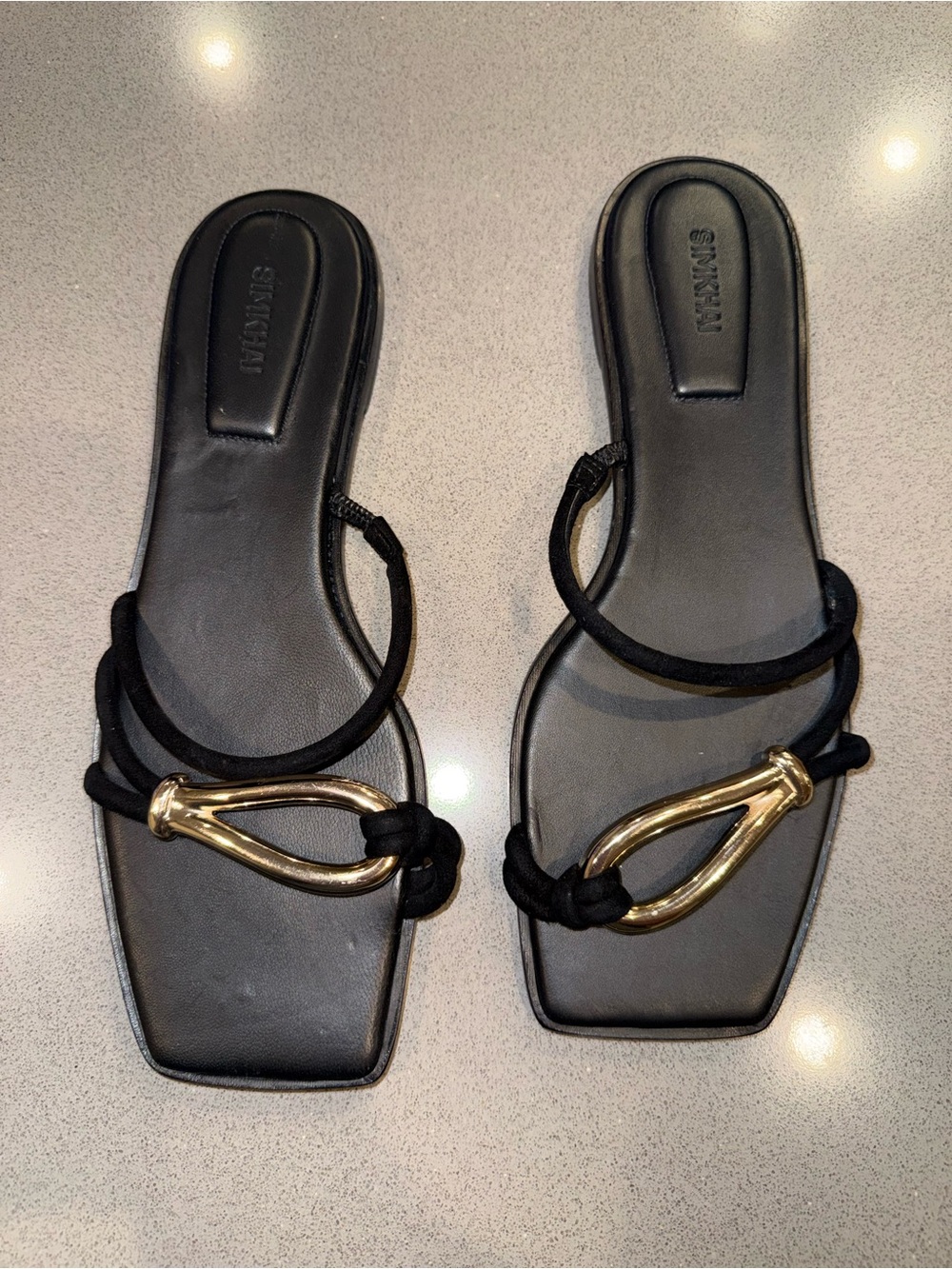 Simkhai Women's Love Knot Flat Sandals